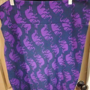 Lula roe plus size skirt